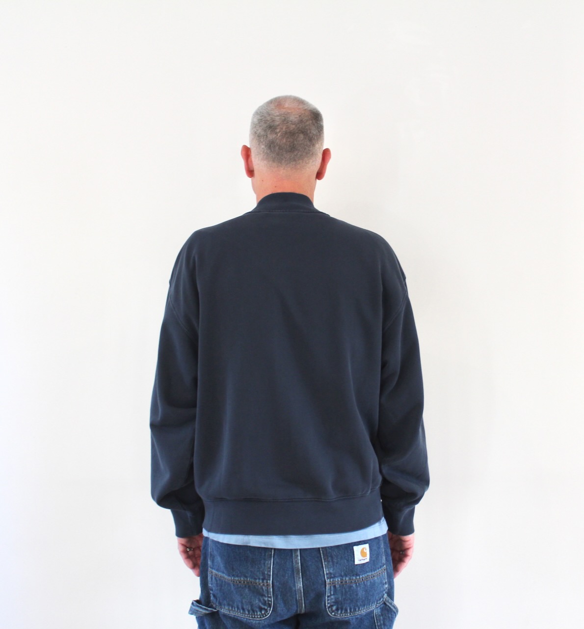 Longhand Bomber Carbon White