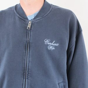 Longhand Bomber Carbon White