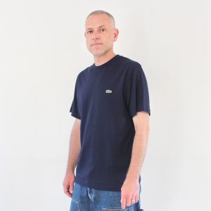 Tee Shirt Col Rond Classique Bleu Marine