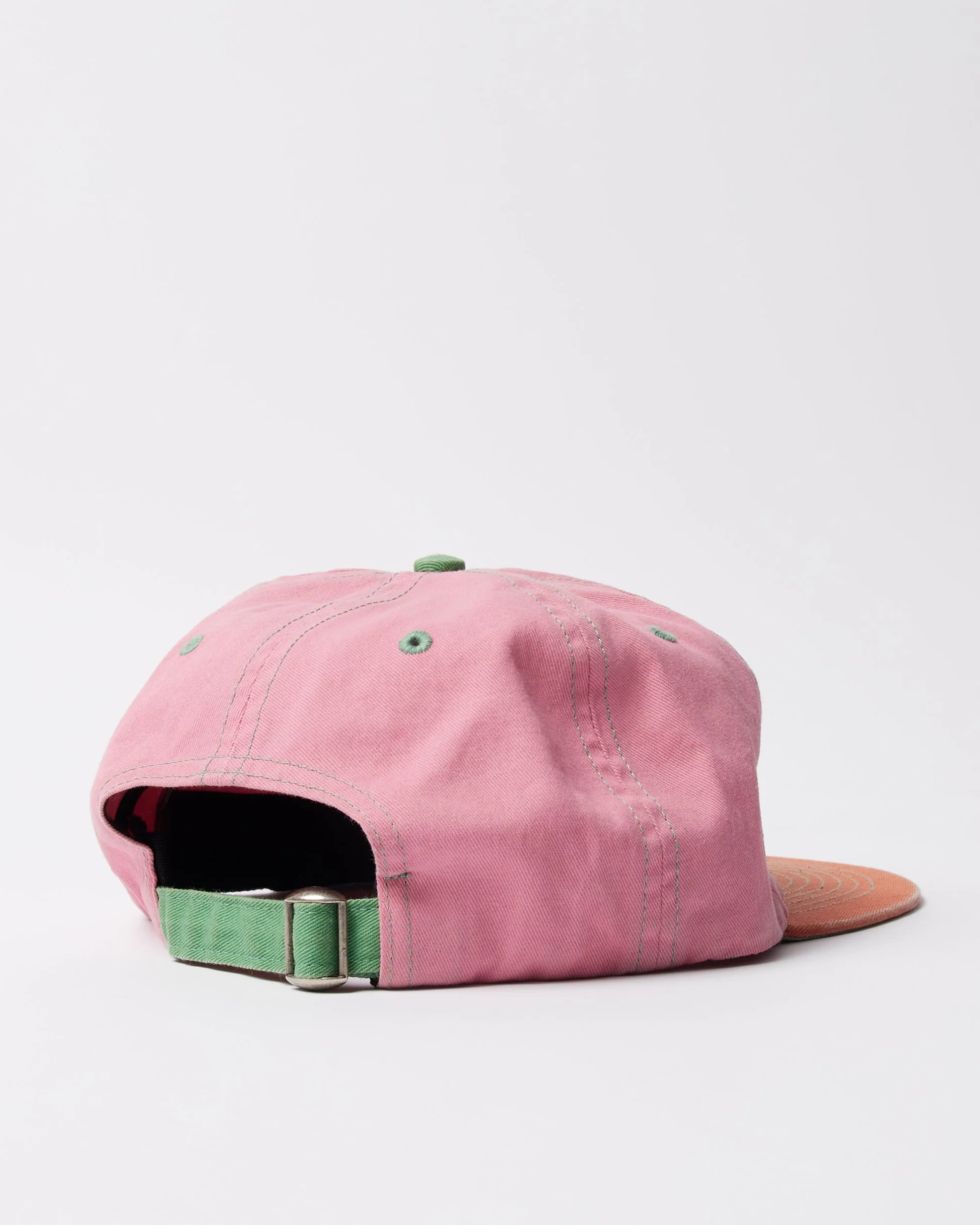 Slanted P 6 Panel Hat Pink