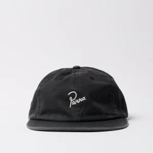 Signature 6 Panel Hat Black