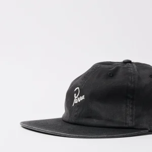Signature 6 Panel Hat Black