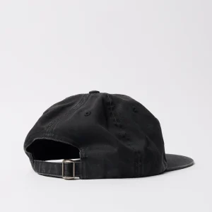 Signature 6 Panel Hat Black
