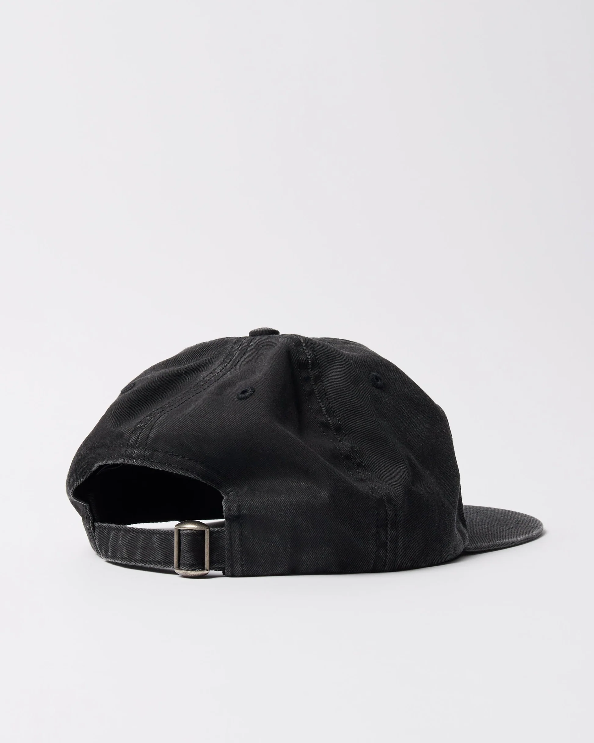 Signature 6 Panel Hat Black