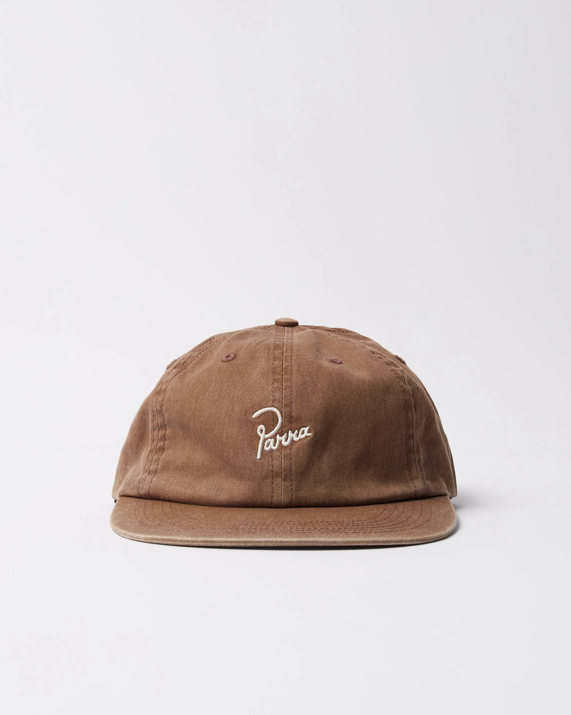 Signature 6 Panel Hat Brown
