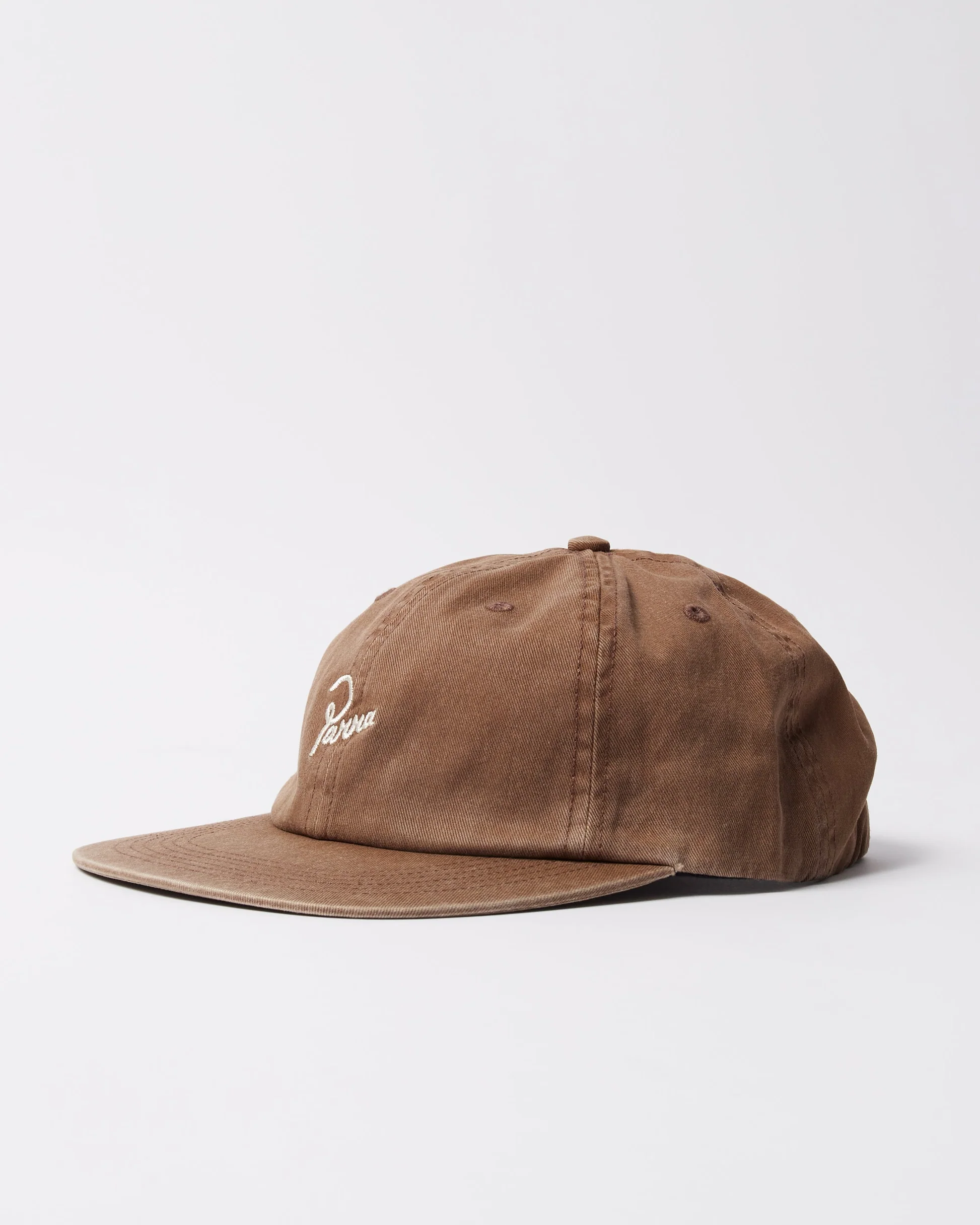 Signature 6 Panel Hat Brown