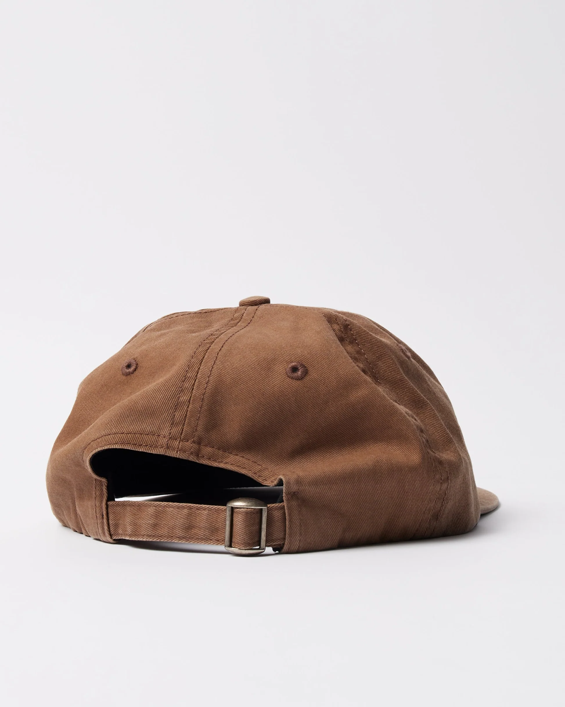 Signature 6 Panel Hat Brown