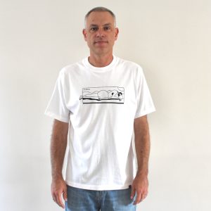 By Parra Vertical Thoughts T-shirt White