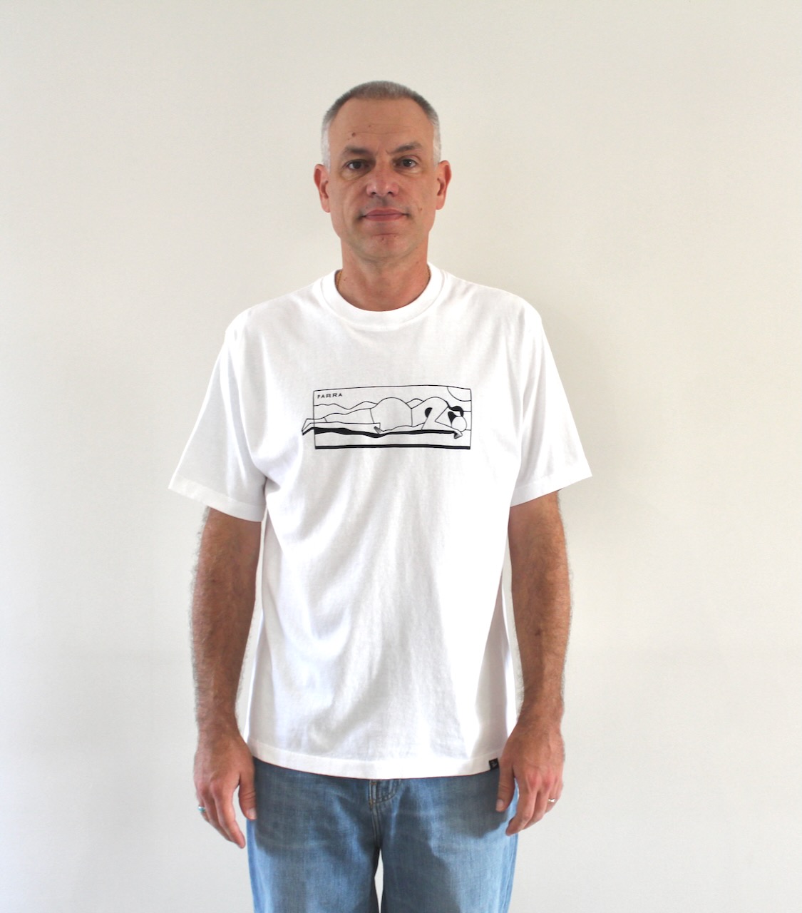By Parra Vertical Thoughts T-shirt White