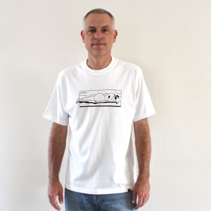 By Parra Vertical Thoughts T-shirt White