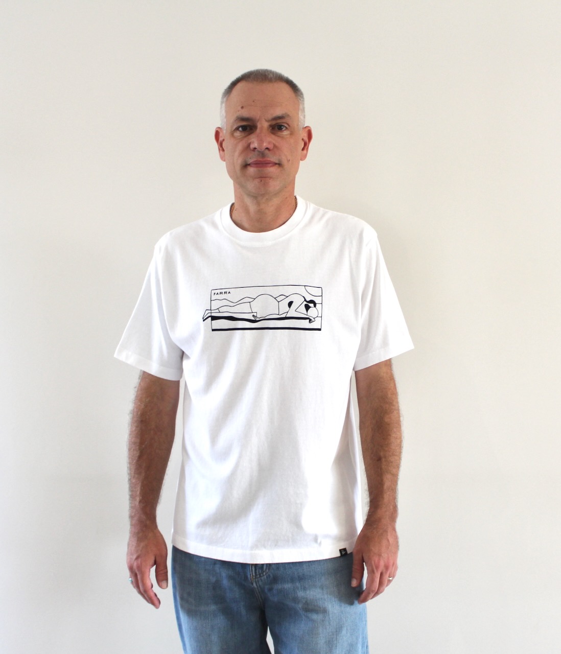 By Parra Vertical Thoughts T-shirt White