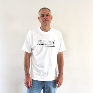 By Parra Vertical Thoughts T-shirt White