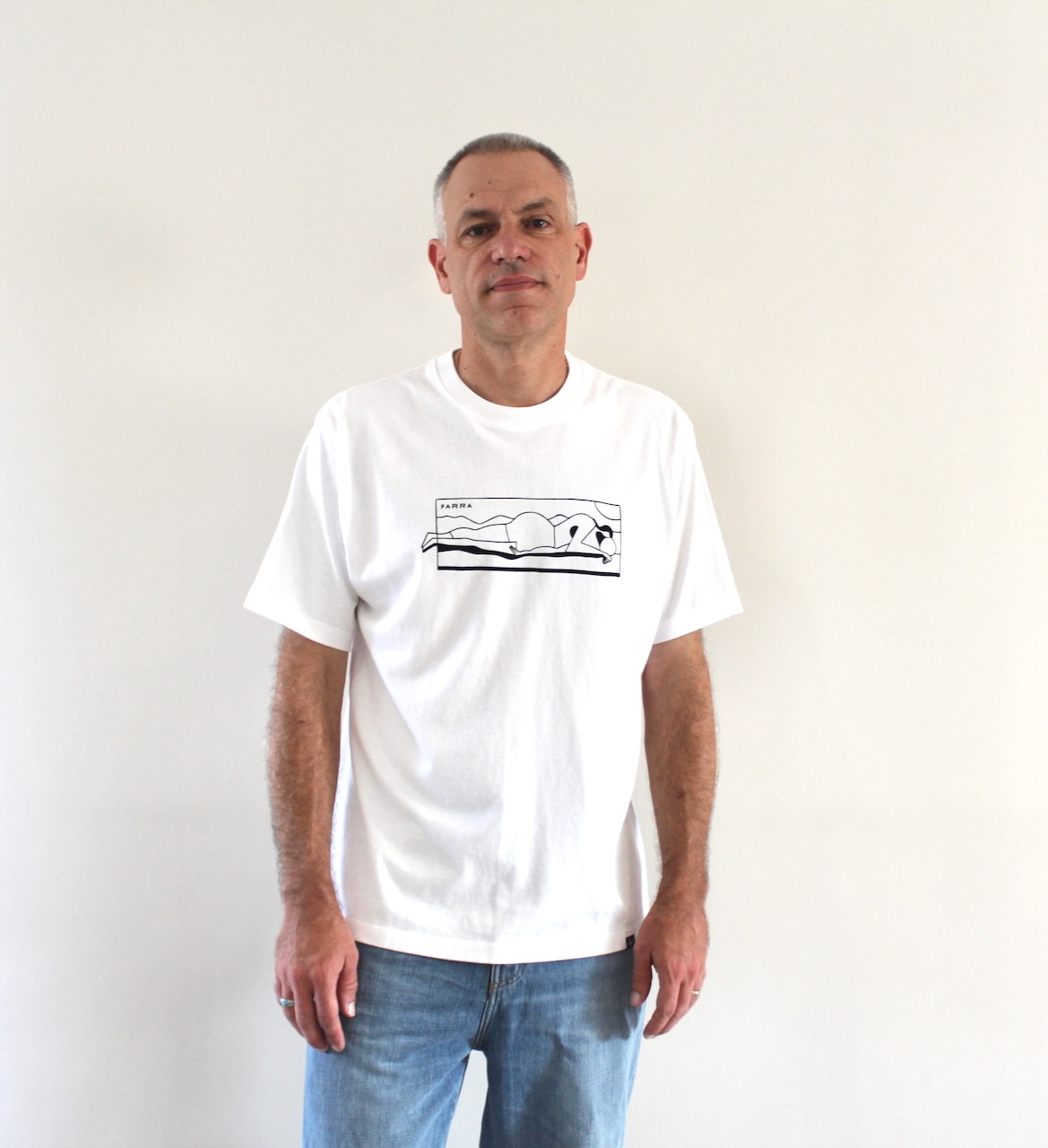 By Parra Vertical Thoughts T-shirt White