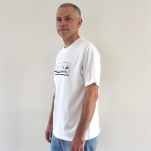 By Parra Vertical Thoughts T-shirt White