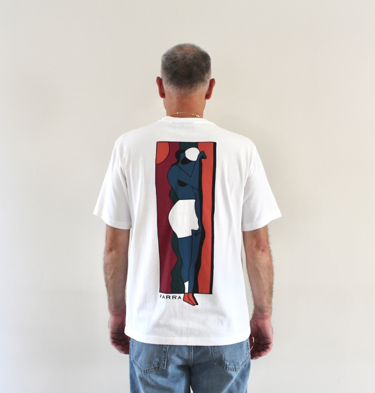 By Parra Vertical Thoughts T-shirt White