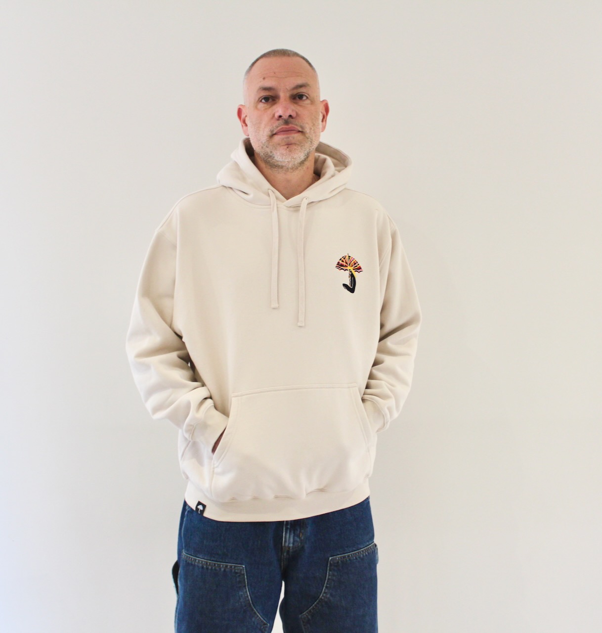 Sunset Hoodie Light Beige