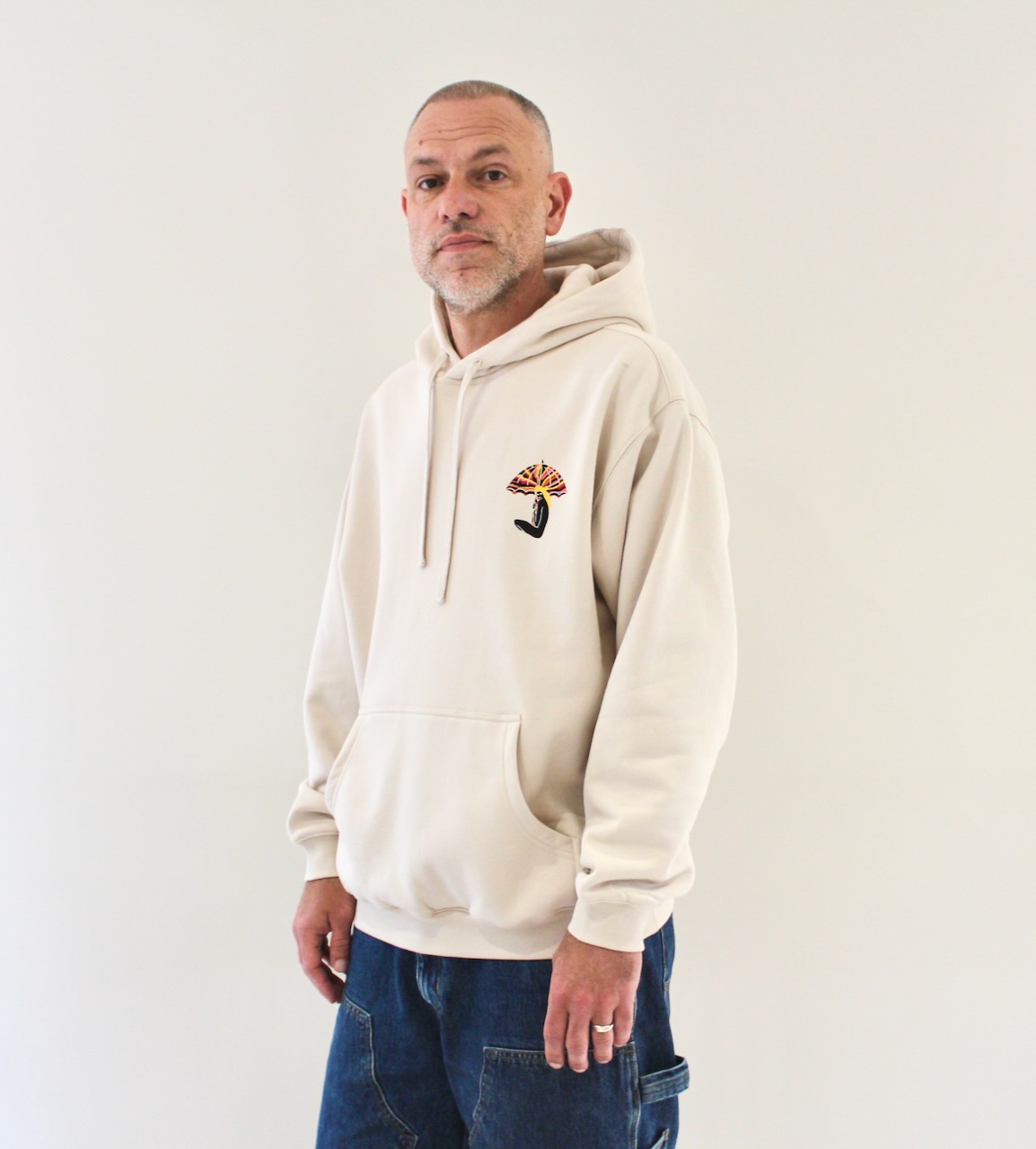 Sunset Hoodie Light Beige