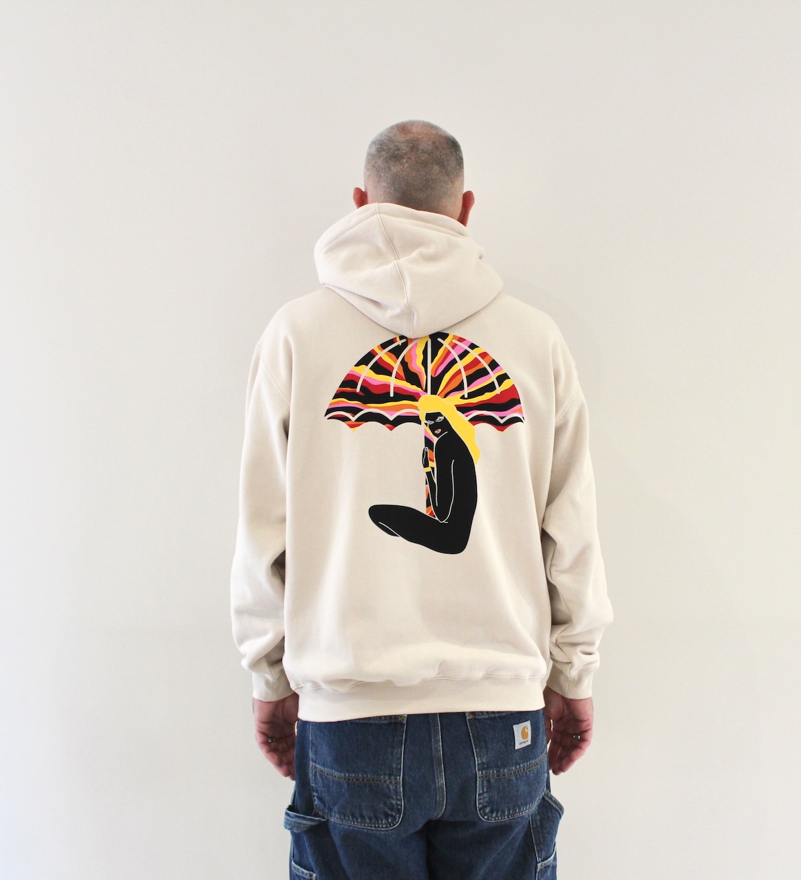 Sunset Hoodie Light Beige