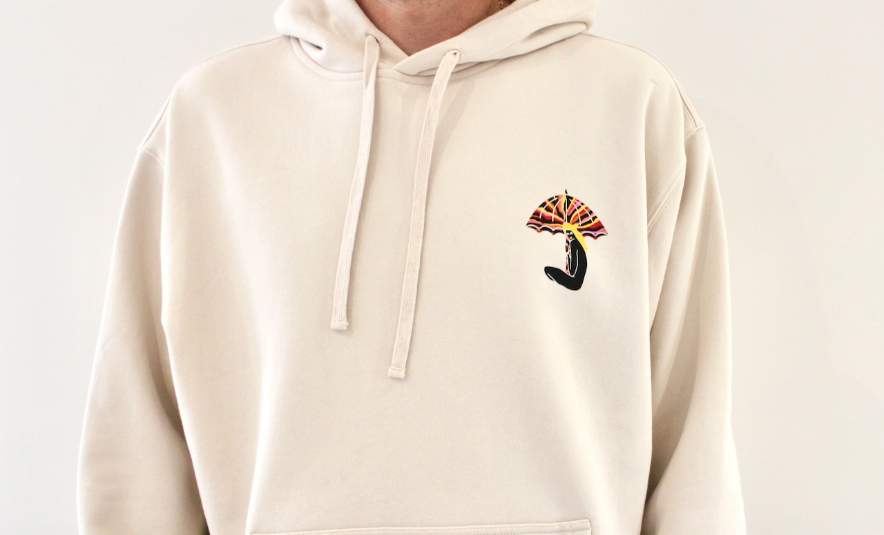 Sunset Hoodie Light Beige
