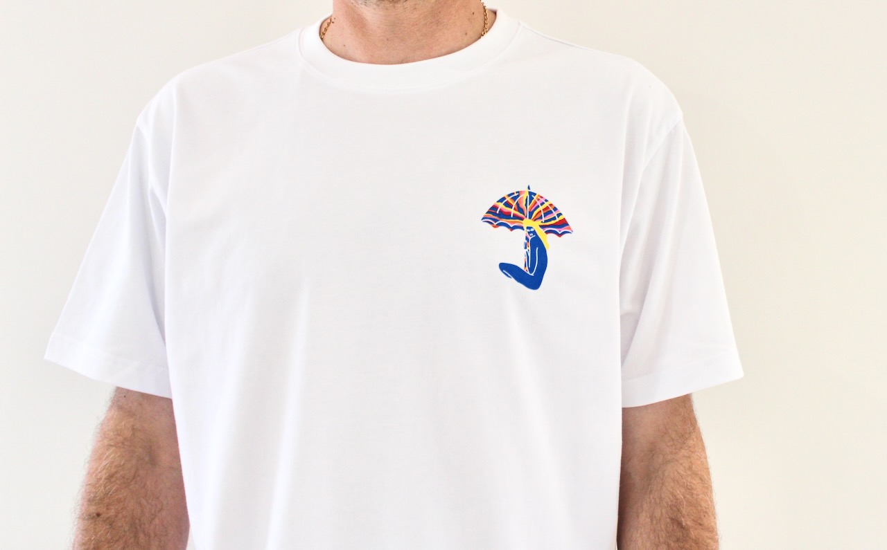 Sunset Tee White