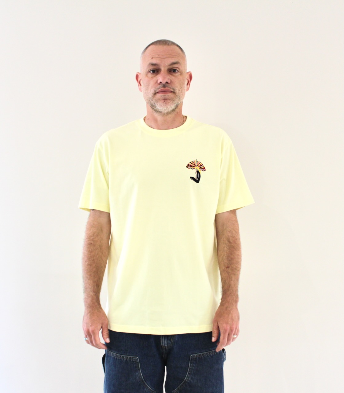 Sunset Tee Pastel Yellow