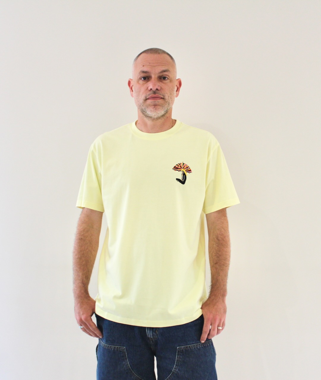 Sunset Tee Pastel Yellow