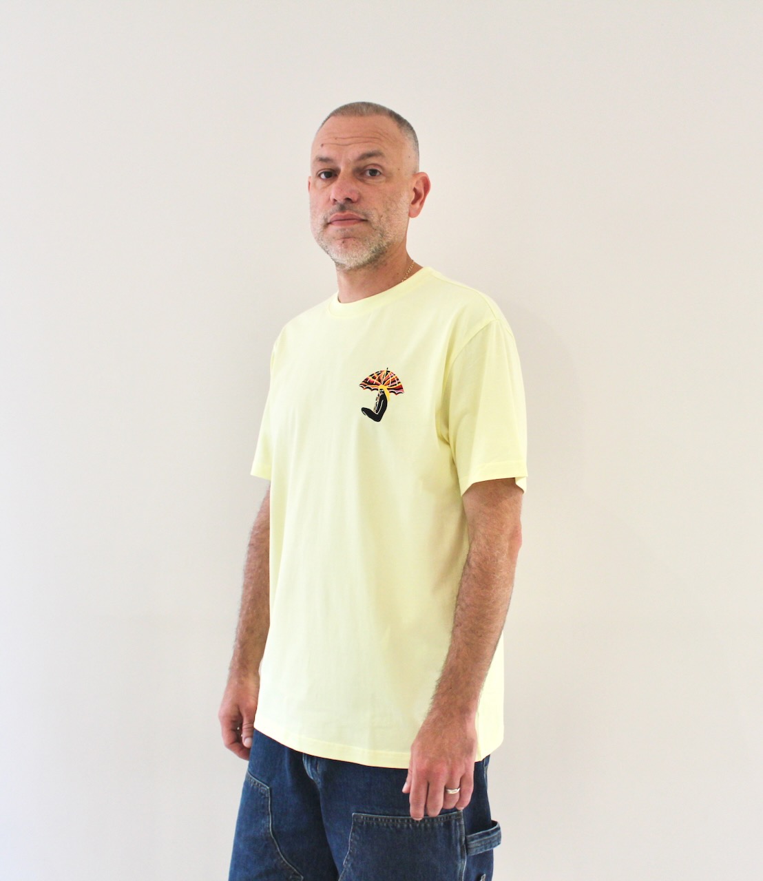 Sunset Tee Pastel Yellow