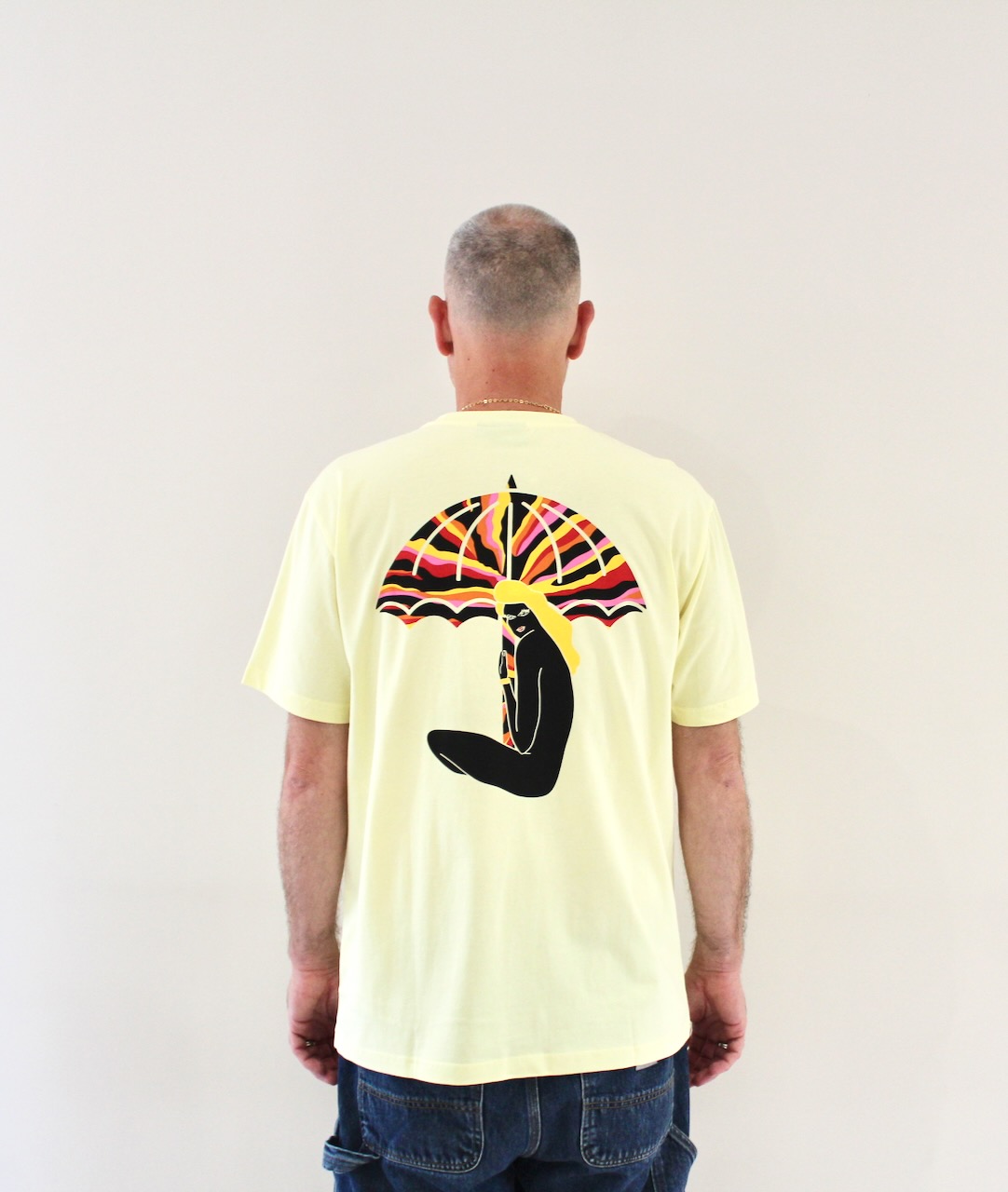 Sunset Tee Pastel Yellow