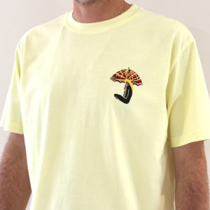 Sunset Tee Pastel Yellow