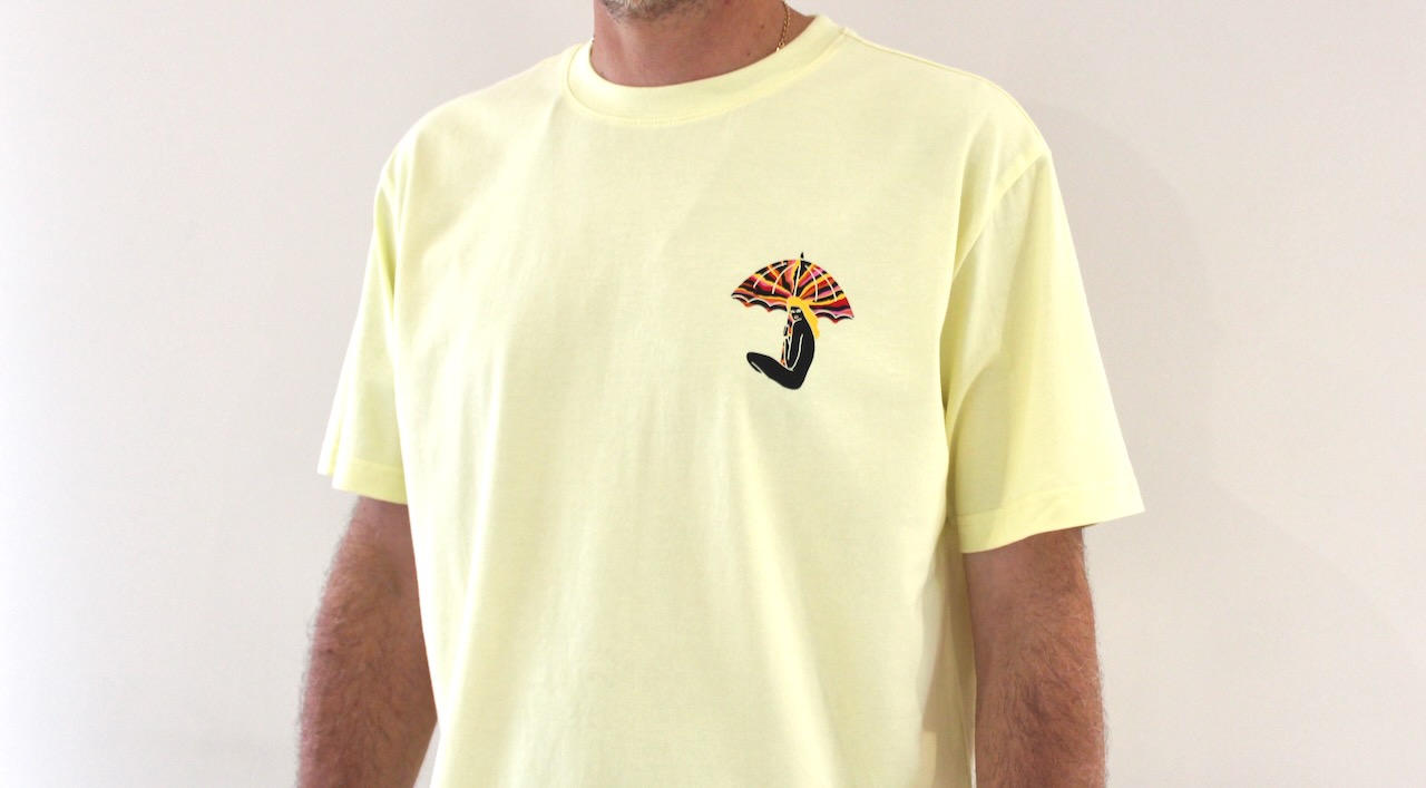 Sunset Tee Pastel Yellow