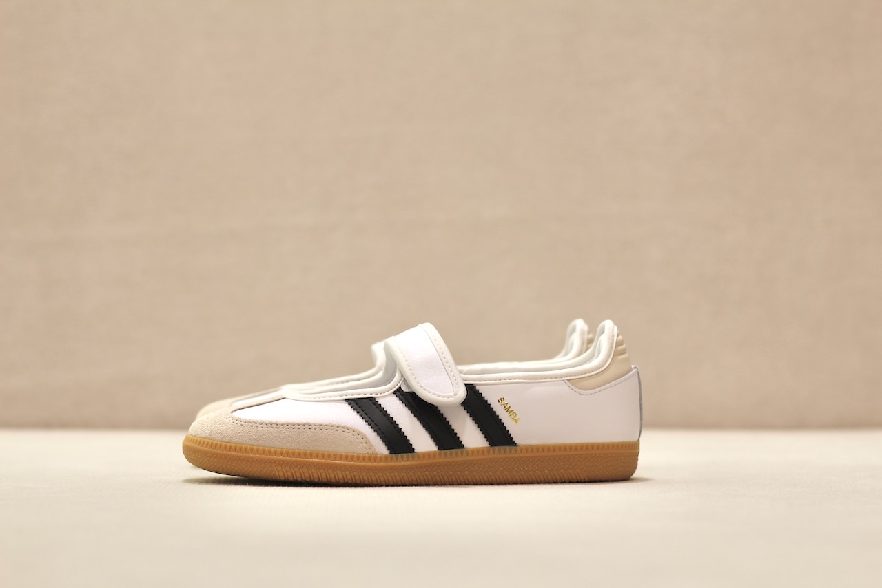 Samba Jane White Black Gum