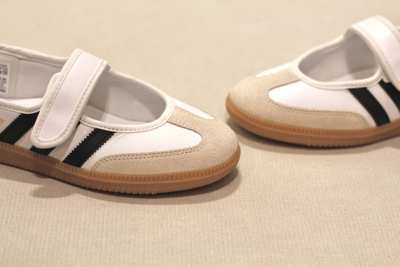 Samba Jane White Black Gum