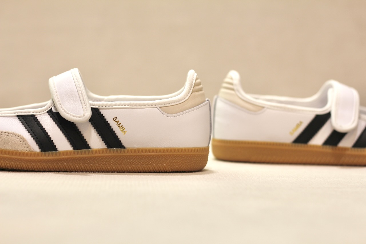 Samba Jane White Black Gum