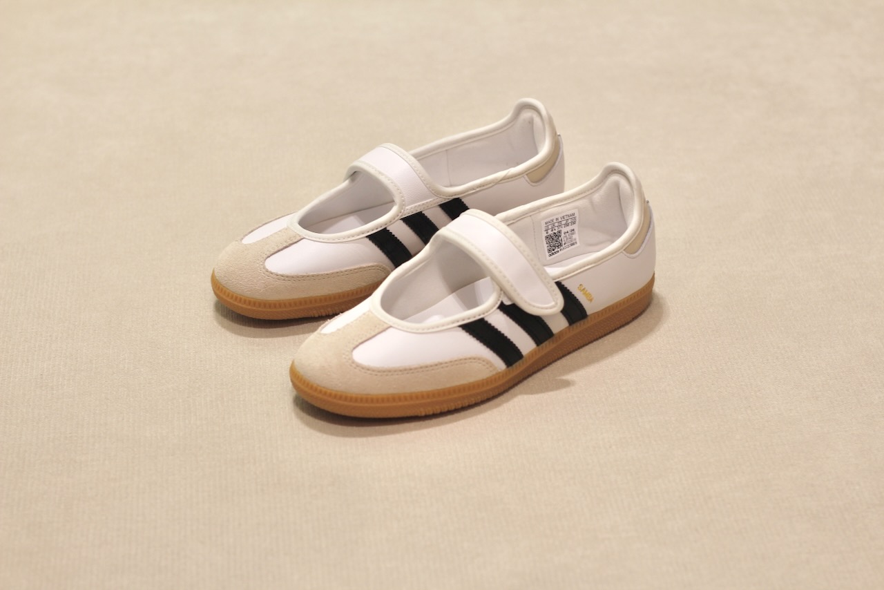 Samba Jane White Black Gum