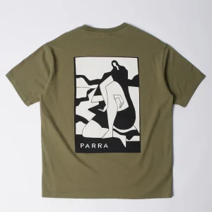 By Parra Waiting For You T-shirt green