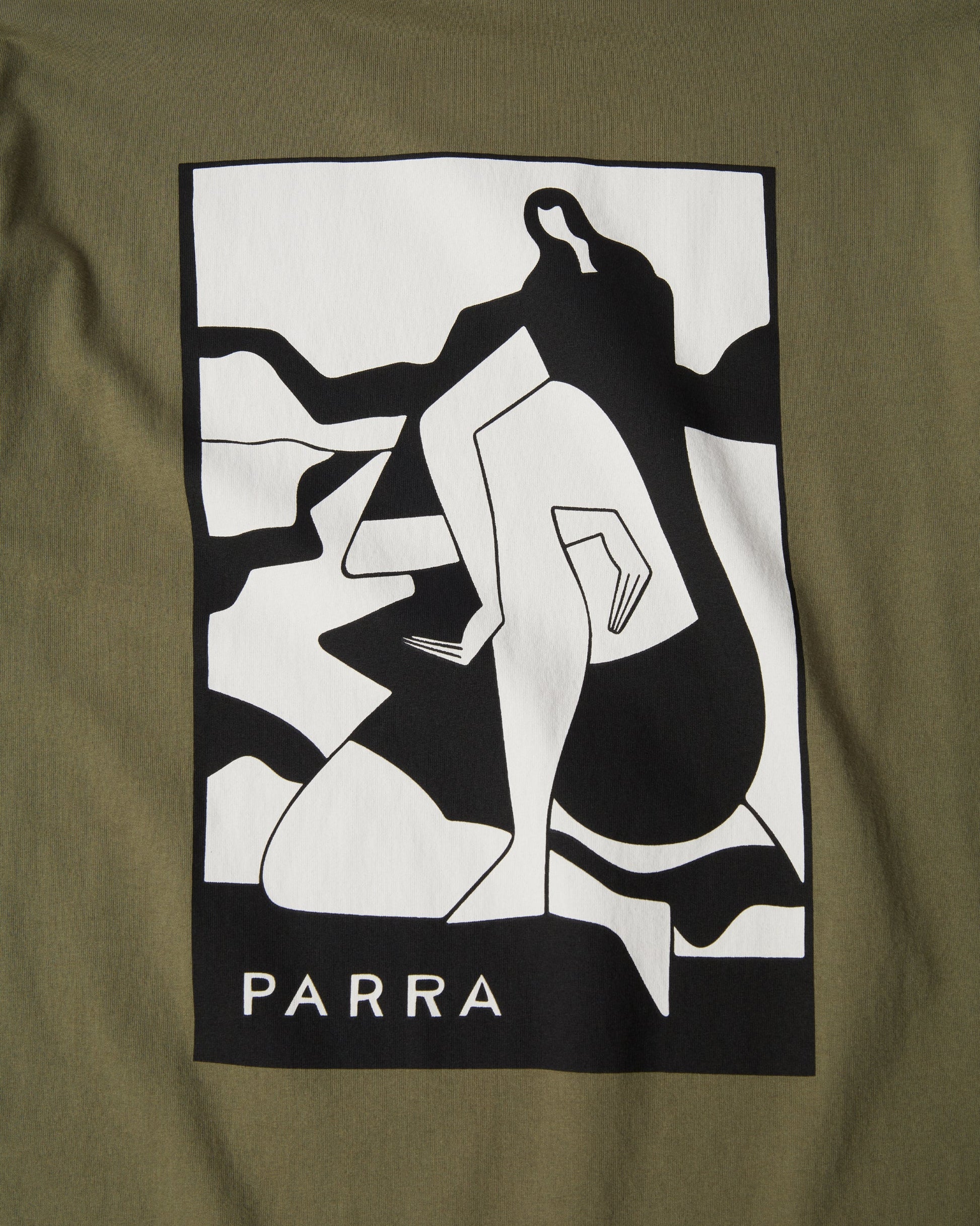 By Parra Waiting For You T-shirt green