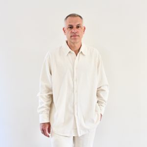 AMV Padow Chemise Ecru Vintage