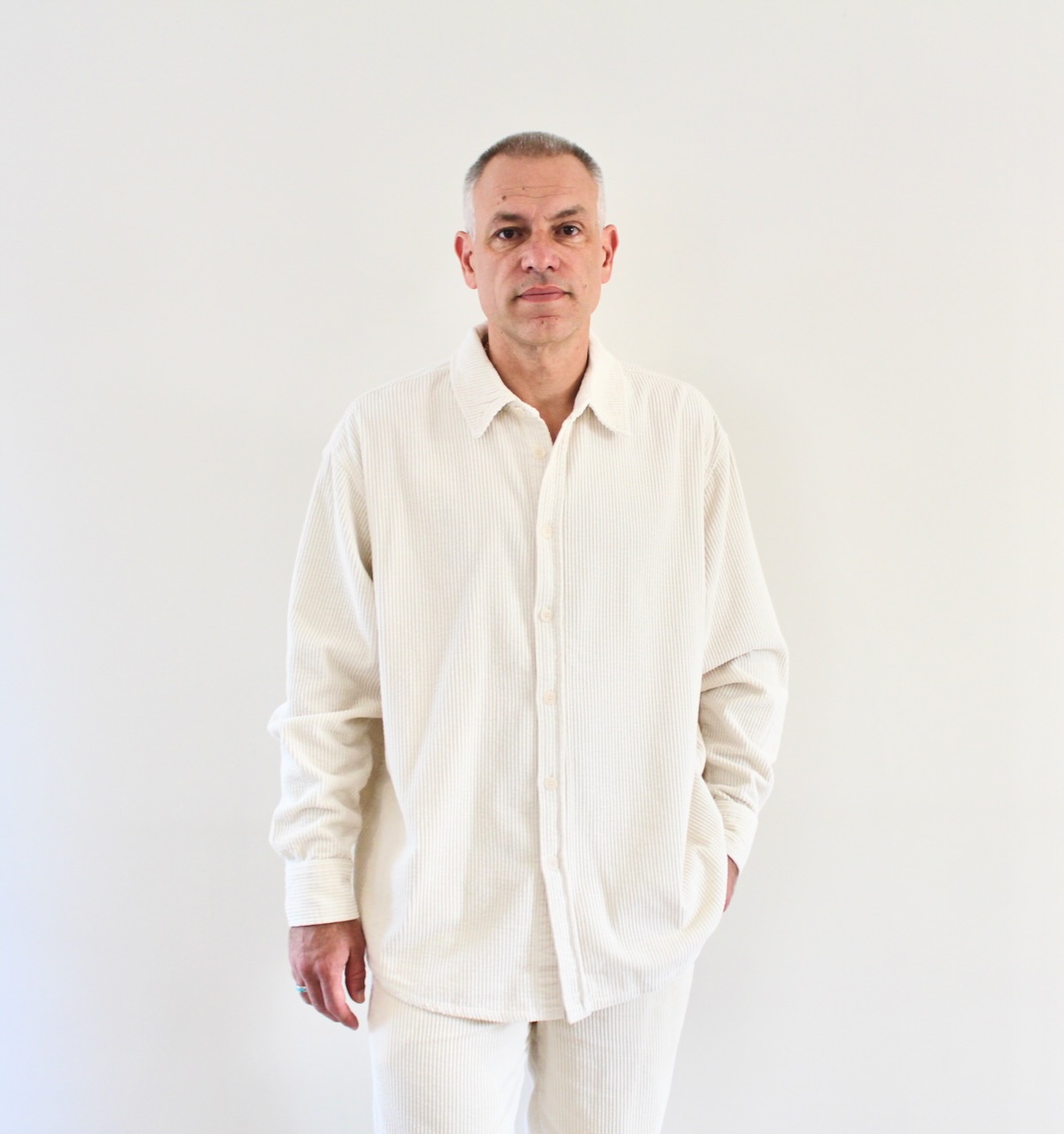 AMV Padow Chemise Ecru Vintage