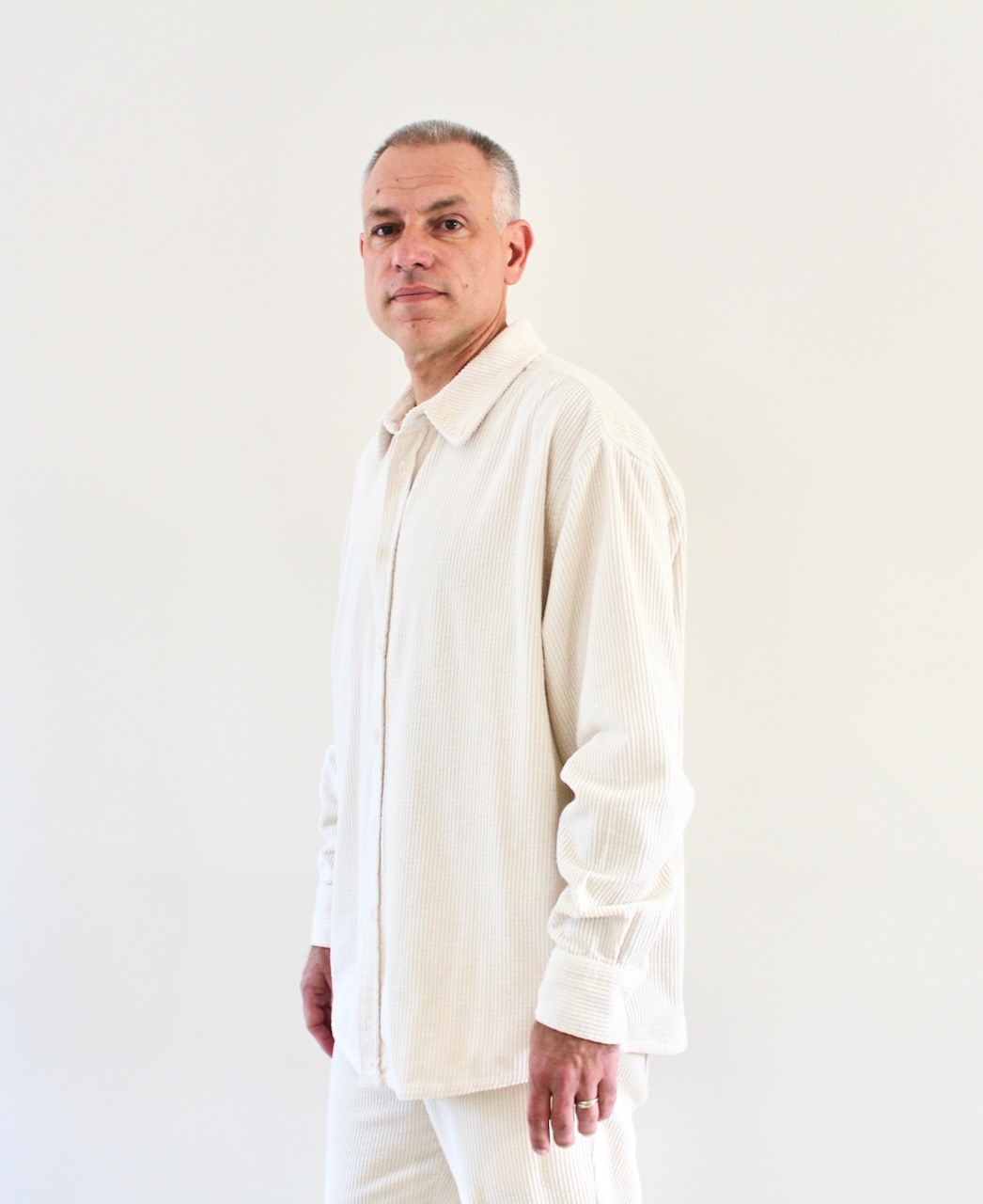 AMV Padow Chemise Ecru Vintage