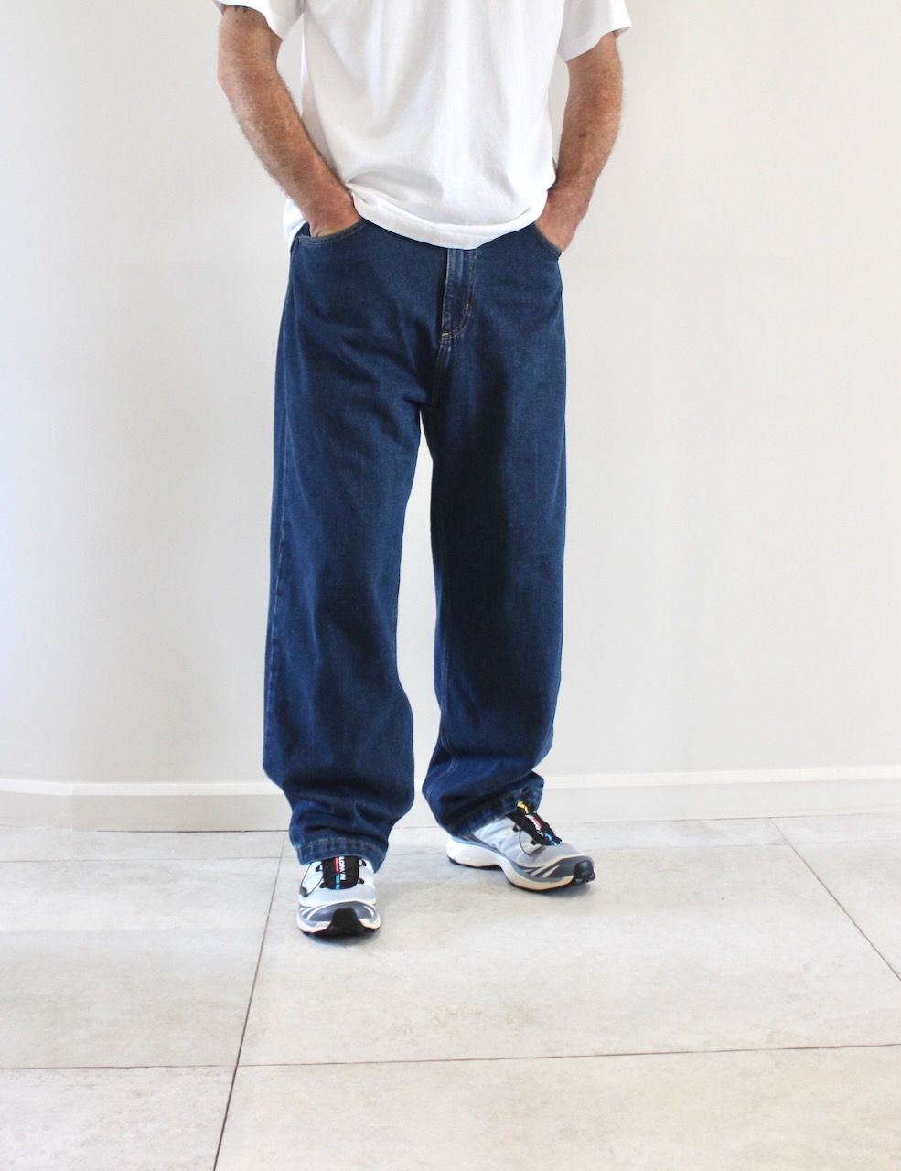Carhartt Wip Brandon Pant Blue Stone Washed