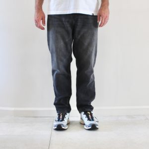Carhartt Wip Newel Pant Black Marble Used Wash
