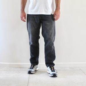 Carhartt Wip Newel Pant Black Marble Used Wash
