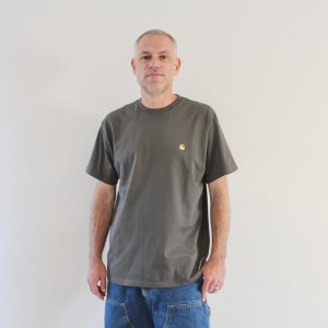 Carhartt Wip Chase T-shirt Shungite Gold