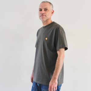Carhartt Wip Chase T-shirt Shungite Gold