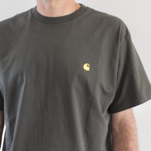Carhartt Wip Chase T-shirt Shungite Gold