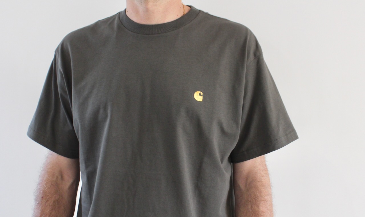 Carhartt Wip Chase T-shirt Shungite Gold