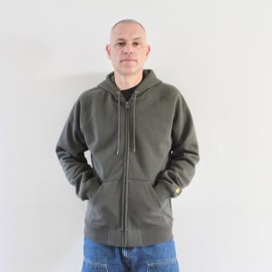 Carhartt Wip Hooded Chase Jacket Shungite Gold