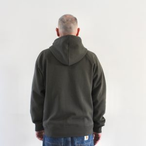 Carhartt Wip Hooded Chase Jacket Shungite Gold