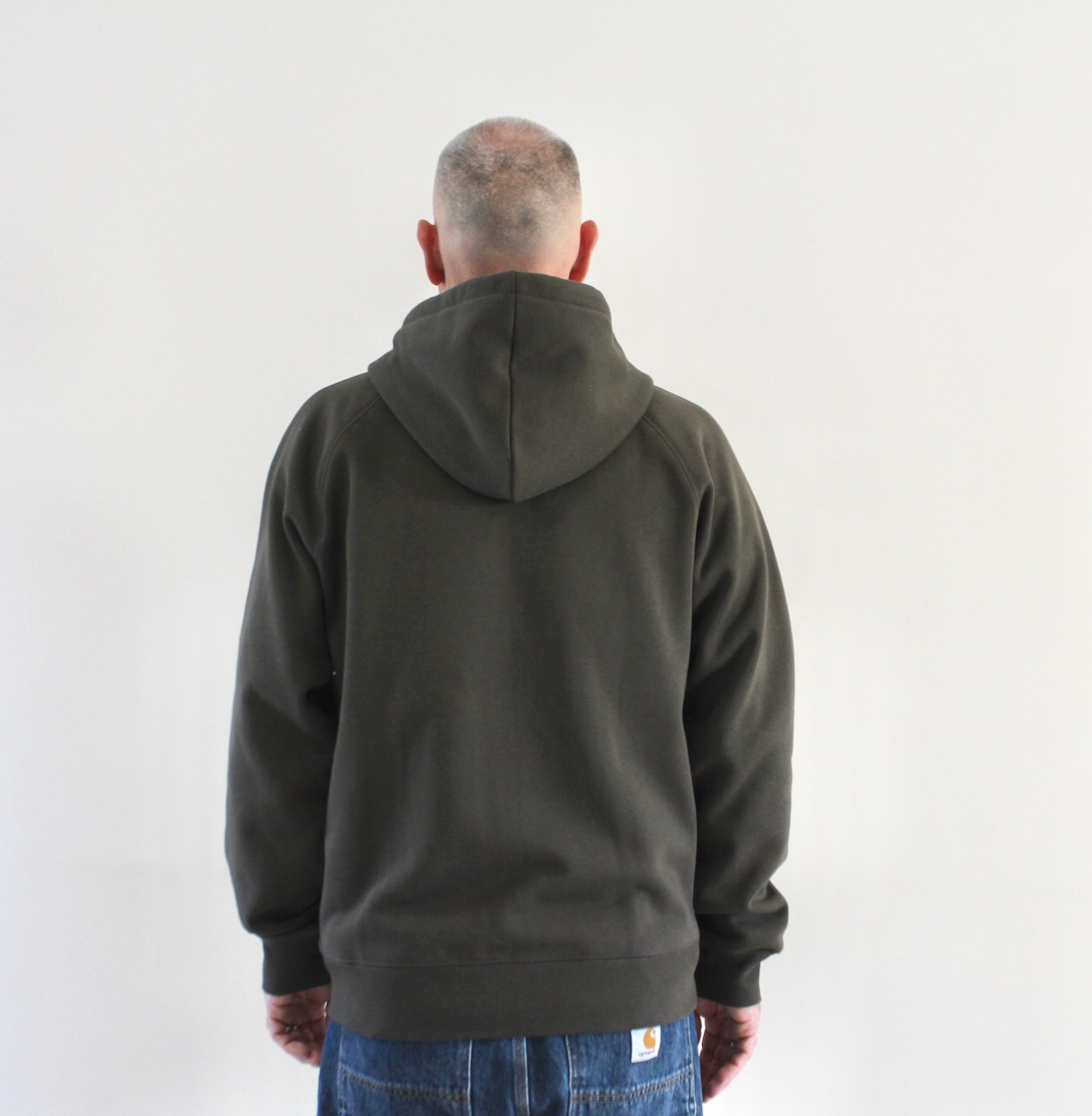 Carhartt Wip Hooded Chase Jacket Shungite Gold