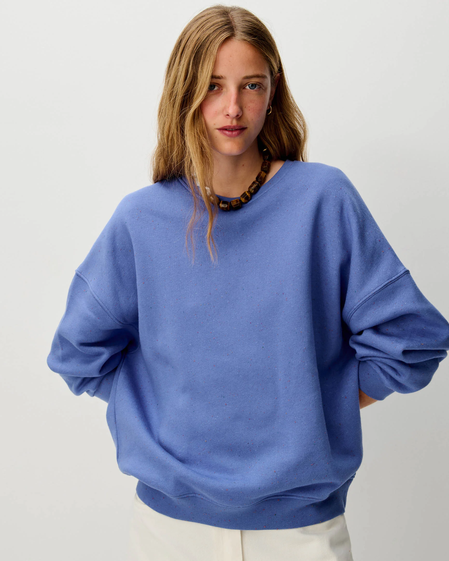 Sessun Chebbi Oversized Sweater Italian Blue
